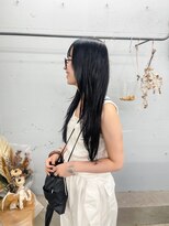 ノード(NODO)&nbsp;黒髪ロングのウルフレイヤー