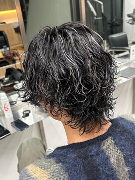 ラヴィズムバイフィフス(LUVISM by fifth) 波巻きスパイラルパーマハイライト万代新潟駅