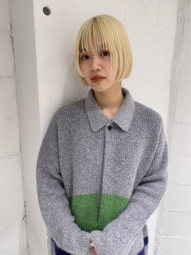 ブランコ 名古屋栄(BLANCO) ハイトーンミニボブヘア