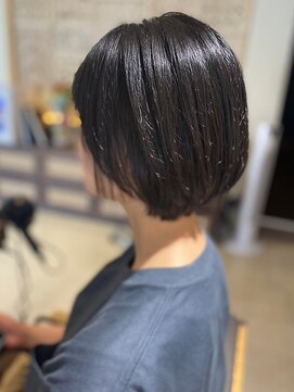 ヘアリゾート粋 ティガ 池袋店(tiga) ショートボブ/暗髪カラー/ブラウン