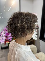 シバヘアー(shiba hair) カットカラーパーマ