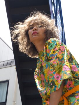 リブロ 三軒茶屋(LIBRO) パンク×外ハネレイヤー