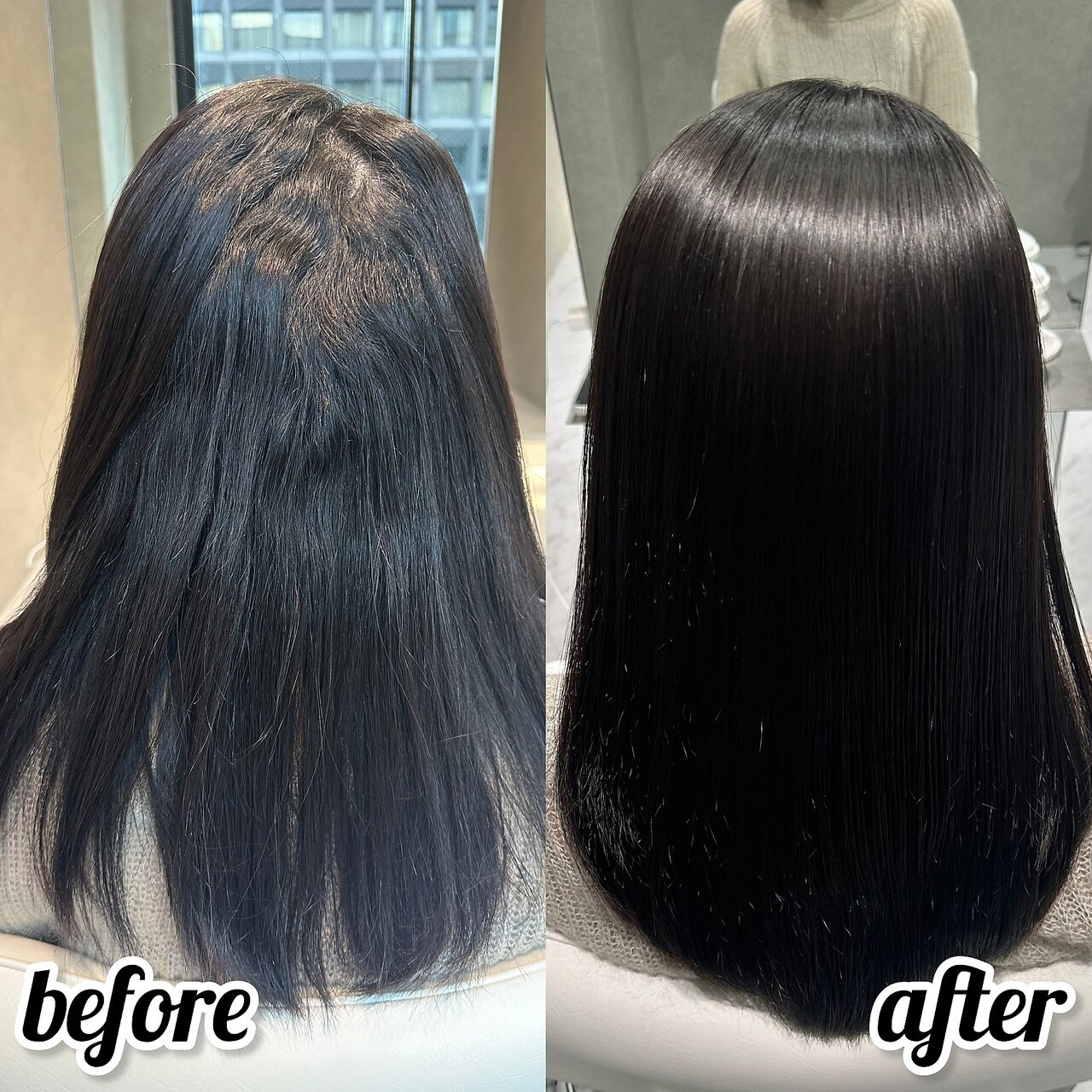 ルミス 銀座(Lumis) ストレートスタイル/艶髪/髪質改善/縮毛矯正/20代30代40代50代