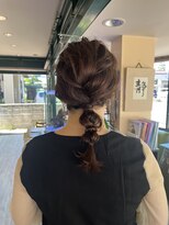 モナミ美容室 短めでも可愛い編みおろし