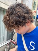 プードルパーマ スパイラルパーマ メンズパーマ 外国人風ヘア