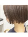 フレンズ 平岡店(friend's) 後頭部の形が綺麗に見えるまるみショート◎