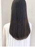 【髪質改善矯正♪】カット+髪質改善酸性ストレート＋フローディアモア酸熱TR 