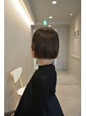 ぱつんと大人ボブ(フジモト)
