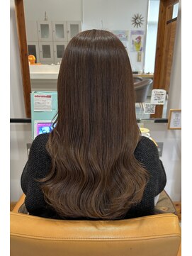 アドラーブル 松崎店(adorable) 20代30代40代毛先パーマ韓国ヘアヨシンモリ大人可愛い