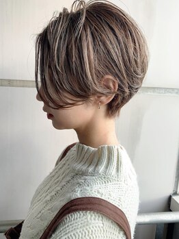 ボタニウムドットアン バイ アールサロン(BOTANIUM.An by Rr SALON)の写真/★HPB AWARD 2025 BEST SALON 注目サロン選出★白髪染めでもトレンド感を!自然な発色と艶感を実現
