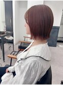 小顔タッセルボブ×似合わせカット[ボブ/縮毛矯正/横浜韓国]