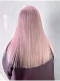 ロングミディアム美髪顔周りレイヤー韓国ヘア_ba544601