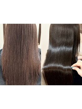 【oggiotto/髪質改善】11種類の高濃度美容液を一人ひとりの髪質に合わせてオーダーメイドで調合