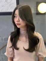 ドットモーダ  町田店(dot. mooda)&nbsp;【艶カラー×顔周りカット】韓国/韓国ヘア/町田/町田駅/学割