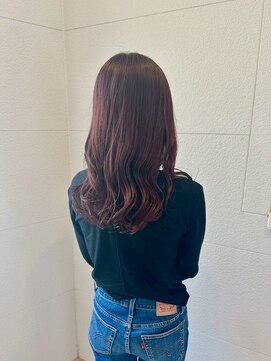 ヴィラ 川西店(Villa) 30代40代大人可愛い髪質改善カラーラベンダーブラウン透明感