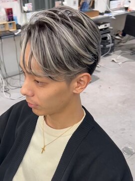 キング 楠葉店(K!ng) 波巻きツイストスパイラルパーマ/フェザーパーマ/眉毛/メンズ