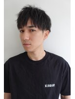 フォークロア 本店(Folk Lore)&nbsp;メンズショート/波打ちスパイラル/アイロン