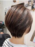 お手入れ簡単・ふんわりショート!