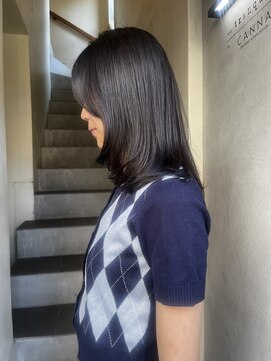 カンナ オーガニック ヘアデザイン(CANNA ORGANIC & HAIR DESIGN) ミディアムレイヤー