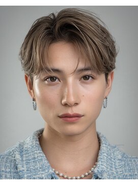 オーシャントーキョーオーバー 渋谷(OCEAN TOKYO OVER) 韓国センターパートコンマバングフェザーパーマニュアンスパーマ