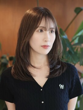 アテナ(ATENA) 髪質改善カラー×顔まわりレイヤー【中嶋翔也】