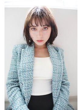 キングスベリー(Hair Relaxation King's Berry) 内巻きレイヤーショートボブ11.28