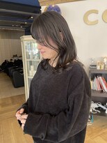 コワファースト 大分(COIFF1RST)&nbsp;ブリーチなし！アッシュグレージュカラー