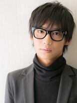 モッズヘアメン 名護大東店(mod's hair men) 20代30代アッシュブラック社会人スーツメンズショートi名護大東
