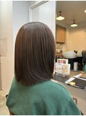 ツヤと質感を活かした ナチュラルボブ　荻窪/西荻窪/髪質改善