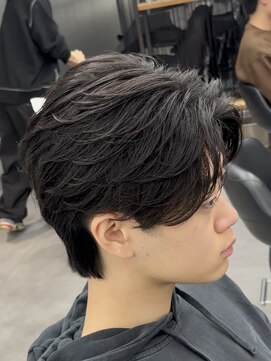 オーバル バイ アピッシュ(OVARL by apish) パーマ落とし曲がる縮毛矯正ニュアンスパーマ原宿