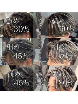 テーラヘアー 稲毛店(TELA HAIR) コントラストハイライト