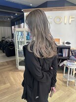 コワファースト 大分(COIFF1RST) ハイトーン!ホワイトグレージュカラー