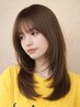 【平日限定】カット+透明感カラー+2stepTR ¥15,620→¥7,900