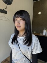 カンナカンナ 三佐店(cannaCANNA)&nbsp;レイヤーカット/顔周りレイヤー/小顔カット/地毛風カラー/艶髪