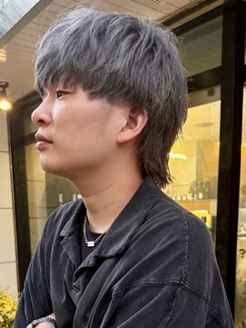 オリノ(olino) グレー　マッシュウルフ