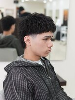 タイドヘアー 高槻2号店(TIDE HAIR)&nbsp;マレットヘア×テーパーフェード