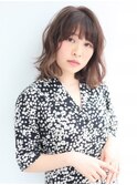 ゆるふわ小顔ミディアム［髪質改善/池袋&目白&大塚］