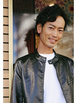 ランプヘアー(LAMP HAIR) ニュアンスツイスト大人カジュアルニュアンスパーマ黒髪暗髪