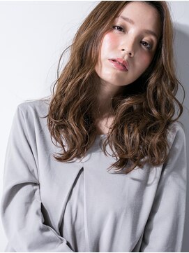 カバーヘアアンドスパ ブリス 浦和(COVER HAIR&SPA bliss) ニュアンスカラーのアシンメトリー小顔ロングv浦和20代30代40代