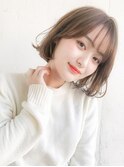 ナチュラルでラフなボブ