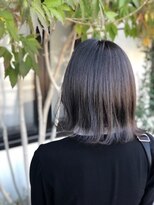 グロー(hair make grow) イルミナカラー　バイオレットグレージュ