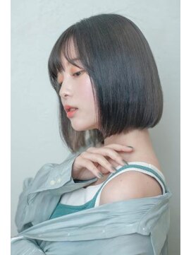 ミンクス 銀座店(MINX) 小顔に見える大人サラサラボブ【銀座×30代】