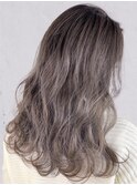 20代30代40代50代大人ロングレイヤーオリーブアッシュベージュ