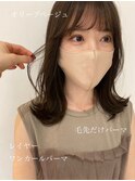 tomo apish独自のくびれヘアカットとワンカールパーマ