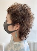 【新宿ペネロープ】マッシュウルフ×スパイラルパーマ　担当 RYO