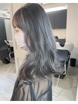リンドトウキョウ ウメダ(LINDO TOKYO) スモーキーグレージュ　ブリーチ1回