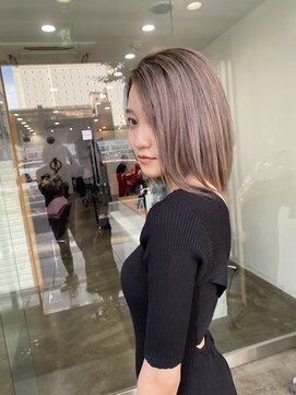 ワンスタイル(One style) ハイトーンカラー　グレージュ