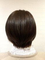 えほん美容室&nbsp;チラ見えが可愛い★オレンジレッドイヤリングカラー