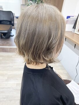 ニット 銀座(knit) 《knit銀座》大人可愛い20代30代40代ショートボブ丸み前下がり