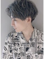 アンクー(Ankh) 【Ankh】ルーズマッシュ×グレーホワイト#カーキグレージュ